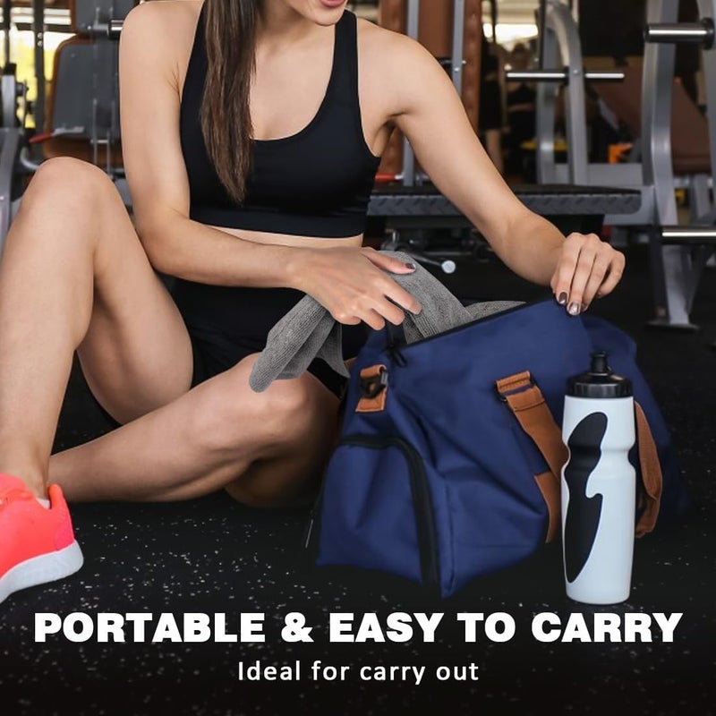 Orighty Gym Towels, Highly Absorbent Sweat Towels, Soft and Quick Drying Gym Towel for Daily Use, Multi-Purpose Towel for Sport, Salon, Spa, Hotel, 16 x 27 Inch, Grey, 6 Pack - Image 4